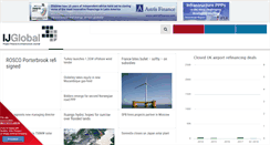 Desktop Screenshot of ijglobal.com
